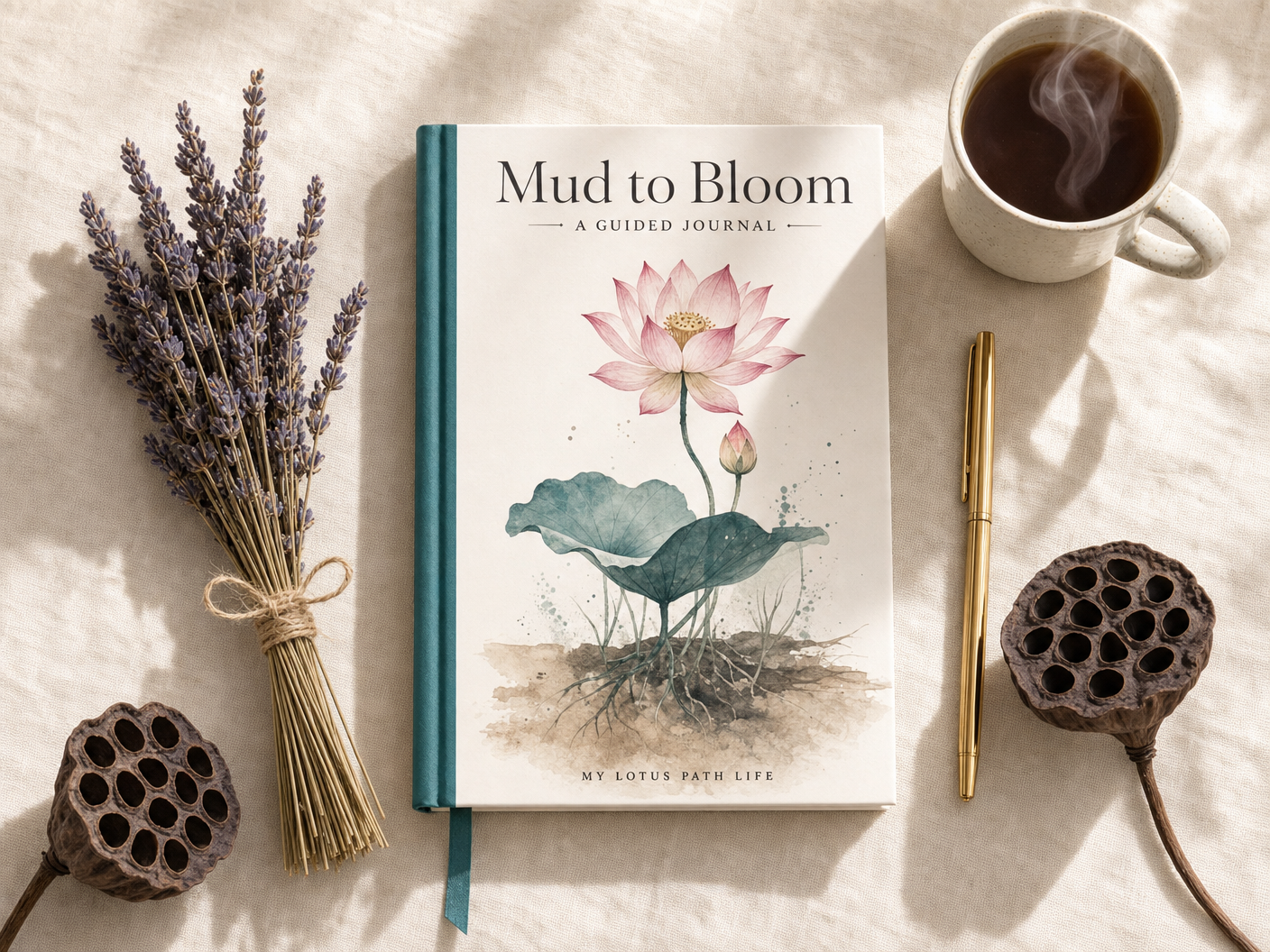 Mud to Bloom Journal — A Complete Guided Journey